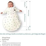 Odenwälder Jersey-Schlafsack prima klima springing dots iced coffee - 2