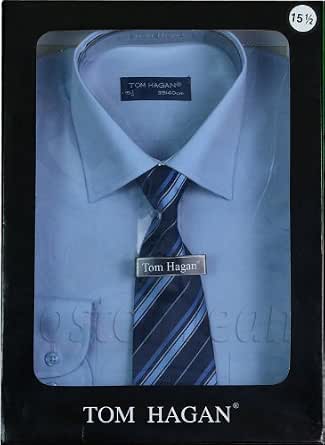 Tom Hagan Designer Mens Shirt Tie Set 