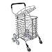 Produktbild Pang Pang Portable cart ~ Einkaufswagen Einkaufswagen Klettern Folding Small Ziehen Auto im Obergeschoss Portable Trailer Cart Aluminum Alloy Basket Car Cover ^^ (Design : A)