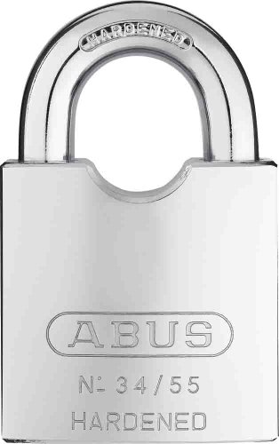 Preisvergleich Produktbild Abus Vorhängeschloss 20070, Platinum, 34 / 55