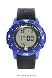 REAL MADRID RELOJ DIGITAL NEGRO CORREA HOMBRE