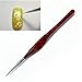 Teenxful Top Quality Good Handle Nail Art Pen Painting Fine Detail Brush Dull Red