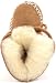 Baby / Children's Sheepskin Booties with Lace Up Fastening - Chestnut - 14cm - L