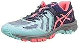 Asics Gel-Fujiattack 5, Zapatillas de Trail Running Mujer, Varios Colores (Aqua Splash / Diva Pink / Indigo Blue), 40 EU