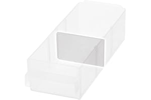 raaco 101981 150-00 avdelarset för låda, transparent, 60 delar