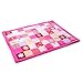Produktbild Babydecke Krabbeldecke Patchwork 140x110cm Doppelte Füllung - Beige (pink)