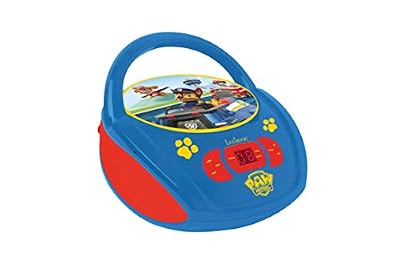 Lexibook - Paw Patrol Radio Lecteur CD Pat Patrouille - RCD108PA - prise écouteurs - entrée line-in