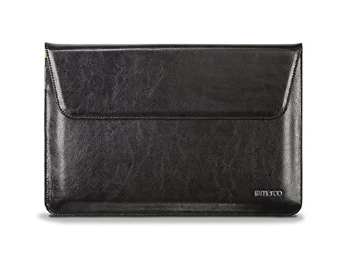 Maroo Leder Sleeve für Microsoft Surface Pro 3 / Pro 4 / Pro (2017) – von Microsoft zertifizierte Schutzhülle [Echtleder | Stylus Halter] – MR-MS3306 - 8