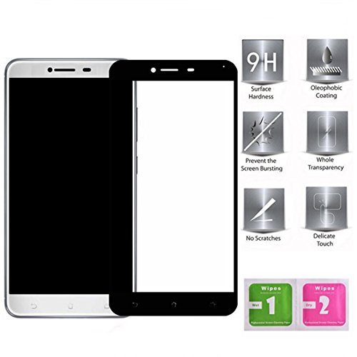 Tempered Glass Screen Protector Full Black Shockproof For Asus Zenfone 3 Max zc553kl 4 G 5.5 "