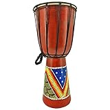 Vielseitig verwendbares Musik Instrument für Kinder und Erwachsene, die das Djembe spielen ausprobieren möchten und dabei nicht auf die nötige Qualität und Optik verzichten möchten.