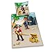 Produktbild Herding 440048050 Bettwäsche Playmobil, Kopfkissenbezug 80 x 80 cm und Bettbezug 135 x 200 cm, 100 % Baumwolle, Renforce