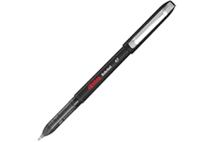 rOtring Rollerball Pen | Fine Point (0.7 mm) for Clear Writing | Black Ink | 12 Count