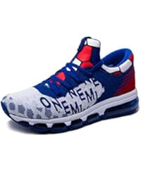 Onemix Herren Schuhe Breathable Sportschuhe Leicht Turnschuhe Gute Qualität Sneaker mit Air Cushion Mid-Top Laufschuhe