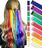 3.Straight clip-in / clip-on la extensión del pelo, 1 pedazo con 1 clip atado;