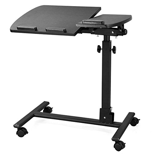 Yahee Laptoptisch Laptop Notebook Netbook Tisch auf Rollen verstellbar (59cm x 34,5cm) - 4