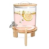 ★ Der mit Silikon ausgekleidete Holzdeckel versiegelt die Flüssigkeit im Inneren und verhindert so das Verschütten während des Transports. Verhindert auch, dass Insekten und andere unerwünschte Dinge in Ihre Getränke fallen.