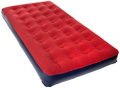 10T Velo Twin - Maxi-Luftbett Luftmatratze Velours-Liegefläche 192 x 102 x 24 cm
