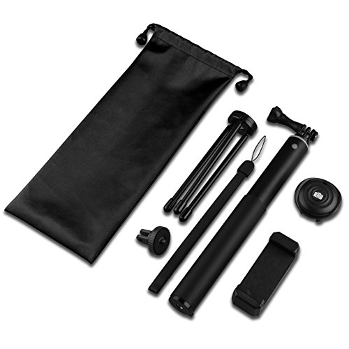Bluetooth-Selfie-Stick-MWay-Handheld-Selfie-Tripod-Monopod-with-Detachable-Remote-Control-Shutter-and-360-Rotation-Holder-for-iPhone-8-X-7-Plus-Samsung-Galaxy-Note-8S8-Gopro-Digital-Camera