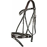 HKM 51879124 Reittrense -Nadine, M, schwarz / braun