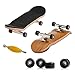 Produktbild ECMQS Professionelle Typ Lager Räder Skid Pad Ahorn Holz Finger Skateboard Legierung Stent Radlager Griffbrett Neuheit Kinder Spielzeug (schwarz)