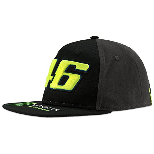 Preisvergleich Produktbild VR46 Valentino Rossi - Monster Energy Flat Cap - Snapback - 2018