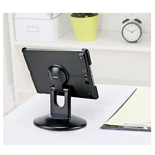 Aidata Tablet-Halterung mit abschließbarem Gehäuse als Diebstahlschutz in schwarz für iPad Air 1 und 2 - 2