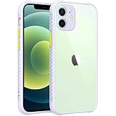 Zore Apple ile uyumlu iPhone 12 Kılıf ​​Kaff Kapak Mor