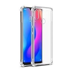 Tarkan Redmi 6 Pro Case - Shock Proof Protective Soft Transparent Back Cover for Redmi 6Pro [Bumper Corners with Air Cushion Technology] Crystal Clear