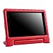 Price comparison product image HDE Case All Fire HD 8 Tablet (7th Generation 8th Generation, 2017 2018 Release) Kids Shock Proof Convertible Handle Light Weight Protective Stand Cover (Red)