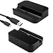 Produktbild Original Lanboo® Micro USB Dockingstation Tischladestation zum Laden und Synchronisieren - Schwarz - für Microsoft Lumia 640 XL LTE Dual SIM