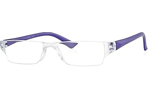 Klar Eye Reading Glasses For Men | Reading Glasses For Women | Rimless Reading Glass +1 +1.25 +1.50 +1.75 +2 +2.25 +2.50 +2.7
