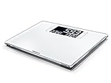 Praktischer Lieferumfang - Soehnle Digitale Personenwaage Style Sense Multi 200, Digitalwaage inkl. Batterien, weiß, max. Tragkraft: 180 kg, mit An- und Abschaltautomatik, Artikelnummer 63863