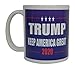 Produktbild Donald Trump Kaffee Tasse Keep America Großartiges Trump 2020 Neuheit Tasse Präsident der Vereinigten Staaten Maga (blau)