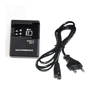 WORLD LOOK mh 23 Battery Charger for mh 23 Battery Compatible- for Nikon D40 D40X D50 D60 D70 D70s D80 D100 D300 D700 D3000 D5000 D5100 Camera EL9 EN-EL9