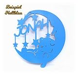 Schlummerlicht24 Nachtlicht „Sweet Dreams“, Geschenk zur Geburt oder Taufe mit Namen nach Wunsch, LED-Leuchte für das Kinderzimmer oder Babyzimmer, handgemacht - 8