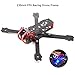 Price comparison product image AOKFLY 230mm FPV Racing Drone Frame Carbon Fiber Quadcopter 4mm Arms Frame Kit 5 Inch True X 6061 Aluminum Parts
