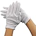 Chinkyboo 12 PAIRS 100% COTTON GENERAL PURPOSE WHITE GLOVES NEW
