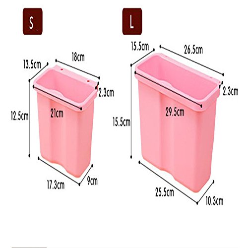 Cdet Puerta trasera basura caja de almacenamiento de encimera basura caja de almacenamiento de pl stico de escritorio creativo Verde reviews Cdet Puerta trasera basura caja de almacenamiento de encimera basura caja de almacenamiento de pl stico de escritorio creativo Verde