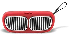 Wonder Connect WC-122 Wireless Portable Speaker V5.0 with Extra Bass, Noise Ratio 84bd, High Frequency, Sensitivity(Red)
