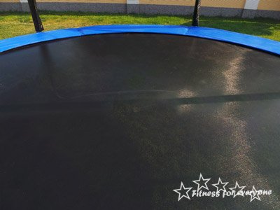 Trampolin mit Sicherheitsnetz, inklusive Leiter und Randabdeckung Gartentrampolin 250, 305, 370, 400, 430cm - 6