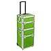Produktbild Trolley 2 Rad Pilotenkoffer Lindgrün Alu Rahmen Koffer Beauty Case - Teleskop