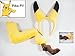 Produktbild Cosplay Zubehr / Werkzeug Pokemon Pikachu Federstirnband Ohr Schwanz Kostm Set (Japan-Import)