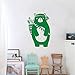 Price comparison product image guijiumai Wall Decal 40 Color Vinyl Art Removeable Wall Sticker Tribal Bear Pets Animals Kids Room Decoration Pet Shop Decor Z 6 57X39CM