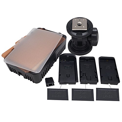 Mcoplus Flash a 130 ampoules LED Ultra haute puissance pour appareil
photo numerique Canon Nikon Pentax Panasonic Sony Samsung et Olympus
Digital SLR Cameras