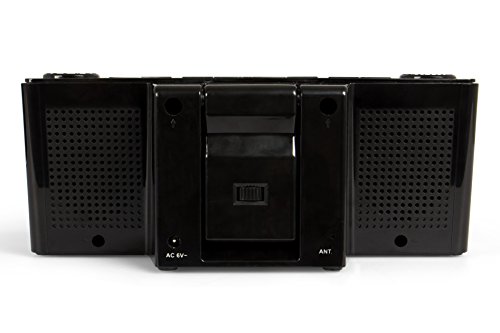 Blaupunkt CLR-P 1800 BK Uhrenradio mit Projektion (Wecker, Stereo PLL FM-Lautsprecher, 2 Weckzeiten, Snooze-, NAP und Sleep-Timer) schwarz - 7