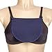 Chemisettes by Anne Women's Modesty Panel Bra Insert Navy Poly No Lace Sz C