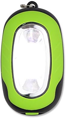 BOSSXIN Portable COB WorkLight Magnetic Lantern Key Chain lamp Flashlight Torch For Camping, Car Repairing, Emergencies (Green)