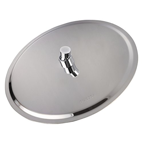 Ancheer Regendusche Duschkopf mit Anti-Kalk-Düsen, Edelstahl, rund und Quadratische Regendusche aus Edelstahl - 2