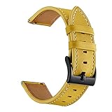 YEARNLYT Uhrenarmband Herren Leder Ersatz Uhren Zubehör