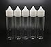 Produktbild Tropfflasche Set, 5x 30ml Leer Plastikflaschen Dosier-Flaschen Liquidflaschen Kindersicherung Deckel für E-Liquids und Flüssigkeiten (5x 30ml)